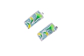 Rectangle Lotus Leaf Enamel Silver Earrings